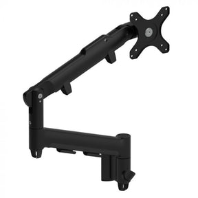 Atdec AWMS-DW6 Spring-assisted single display TV wall mount Black