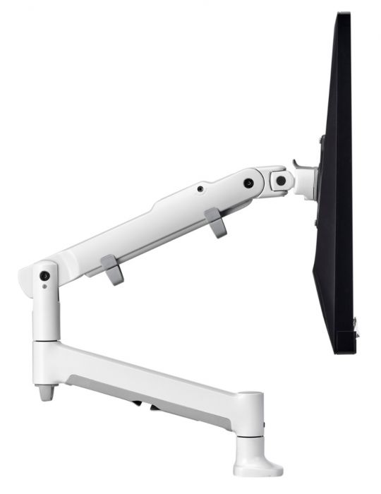 Atdec Dynamic Montor Arm White 618mm dynamic arm. Load: 0-9kg