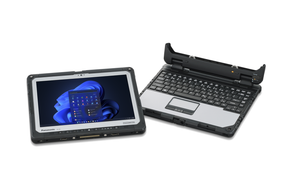 PANASONIC 12" TOUGHBOOK 33 (Mk2) i7  FULLY-RUGGED with Dual TS, Backlit KBD, True Serial, W11P